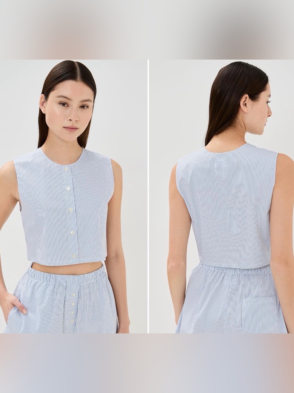 LESET Yoshi Crewneck Vest